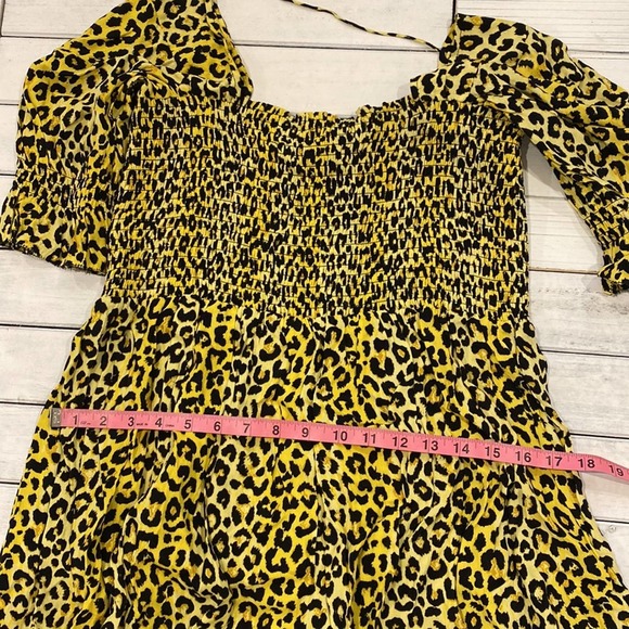 Notes du Nord Olivia Leopard-Print Smocked Maxi Dress - Picture 13 of 15
